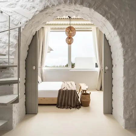 Apartamento Cavos Paros Rooftop Boho-chic Design&sea Views Alikí