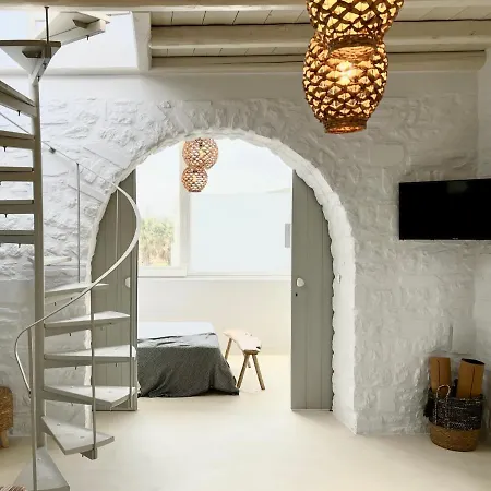 Cavos Paros Rooftop Boho-chic Design&sea Views Apartamento