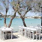شقة Cavos Paros Rooftop Boho-chic Design & Sea Views Alikí