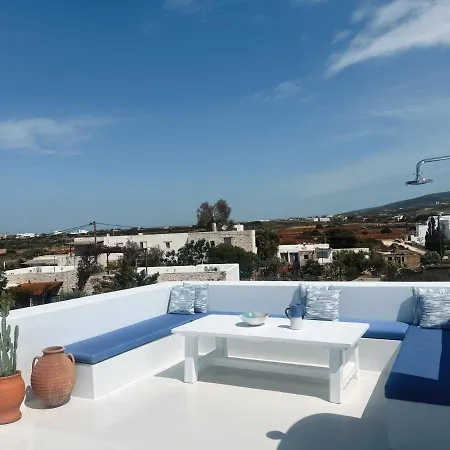 Cavos Paros Rooftop Boho-chic Design & Sea Views דירה *