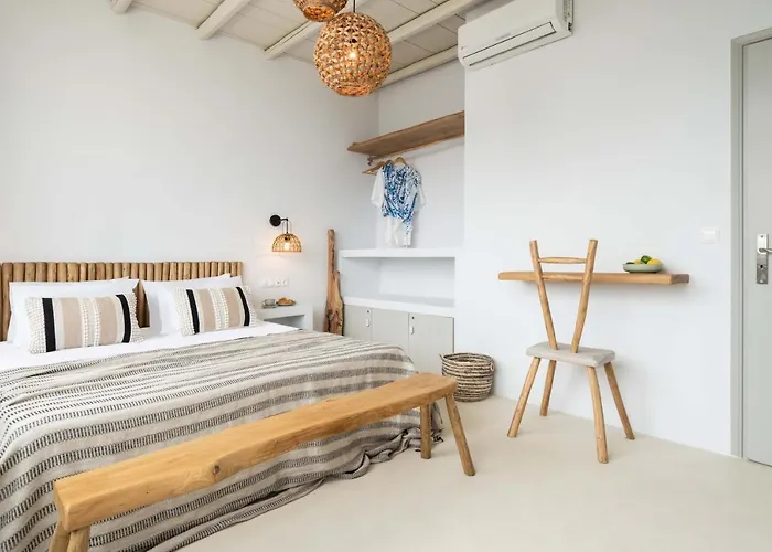 Apartment Cavos Paros Rooftop Boho-chic Design & Sea Views *