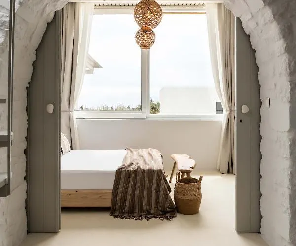 Apartment Cavos Paros Rooftop Boho-chic Design & Sea Views