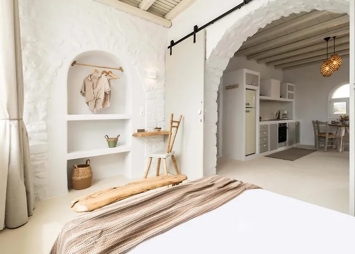 Cavos Paros Rooftop Boho-chic Design & Sea Views Apartment *