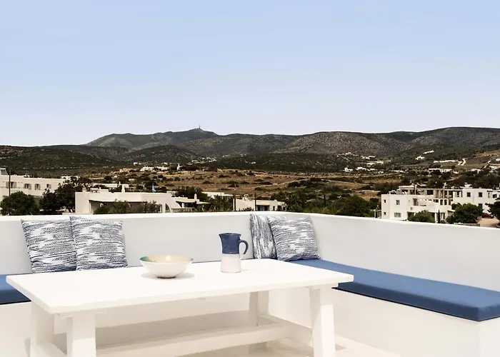 Apartment Cavos Paros Rooftop Boho-chic Design & Sea Views Aliki (Paros)
